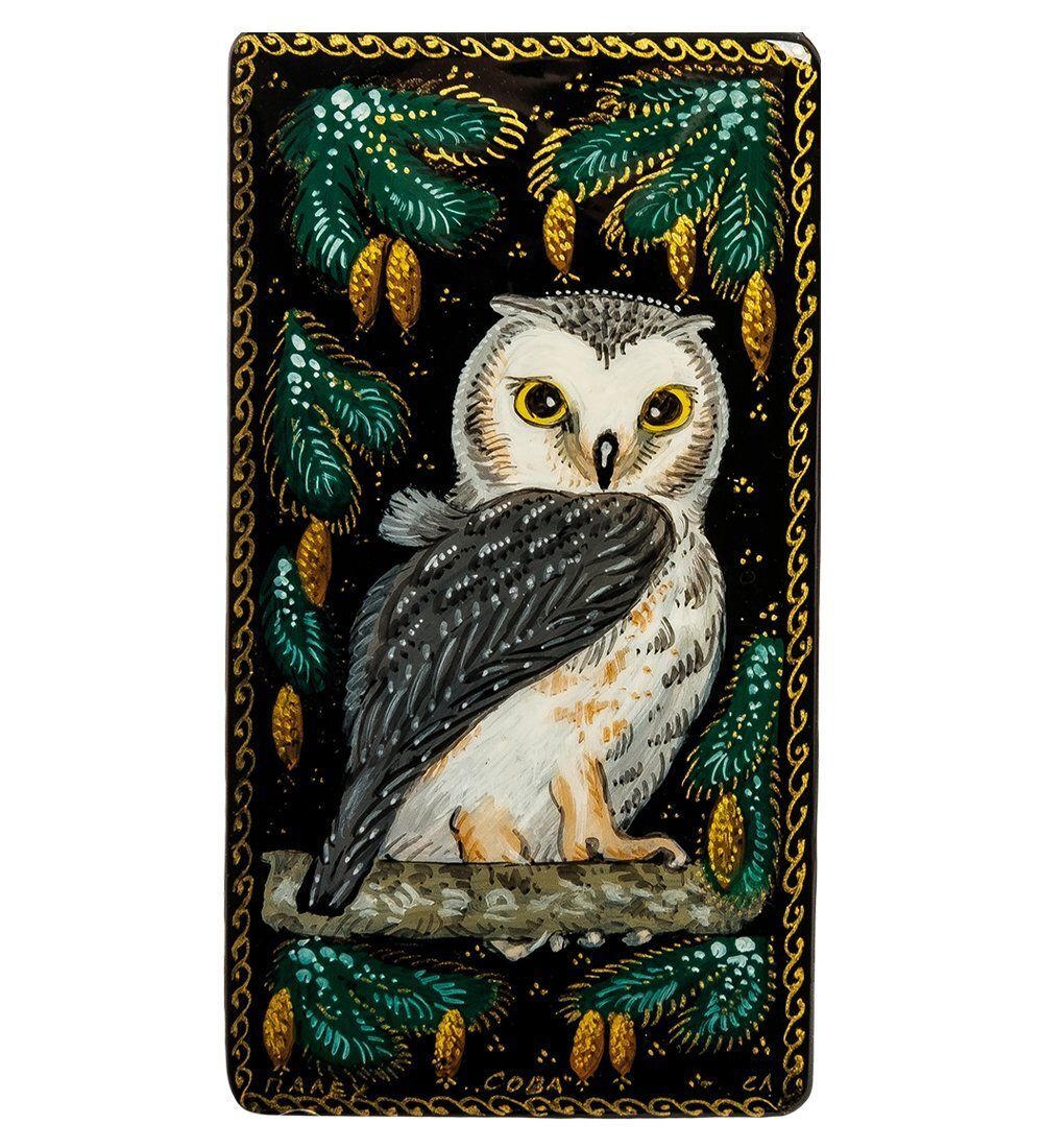 Народные промыслы ШК-95/11 Шкатулка «Сова»