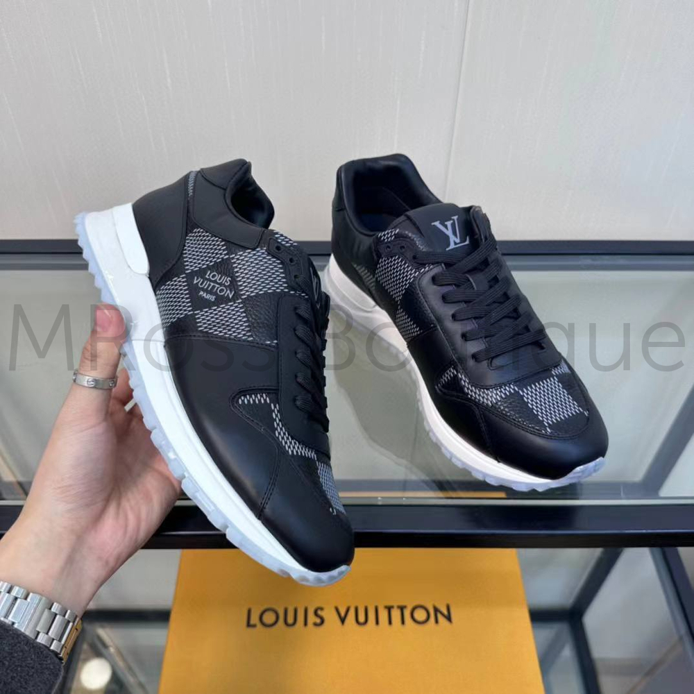 Мужские кроссовки Louis Vuitton Run Away Damier