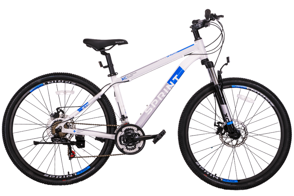 Велосипед TechTeam Sprint 27.5&quot;х19&quot; белый 2022