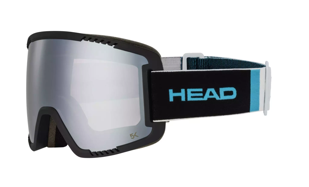 HEAD очки горнолыжные 390163 CONTEX PRO 5K RACE RD + SL UNISEX + доп линза 5K black /blue WCR