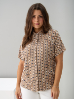 Блузка БЛв-182/ромбики