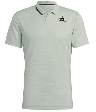 Мужское теннисное поло Adidas US Series Polo - linen green