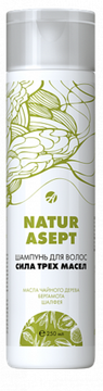 Шампунь для волос "Натурасепт" сила трех масел