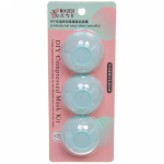 Чаши косметические в наборе 3шт «Cosmetic», цвет микс, d-4.5см