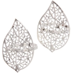 Набор колец для салфеток 2шт «Грация`», цвет серебро