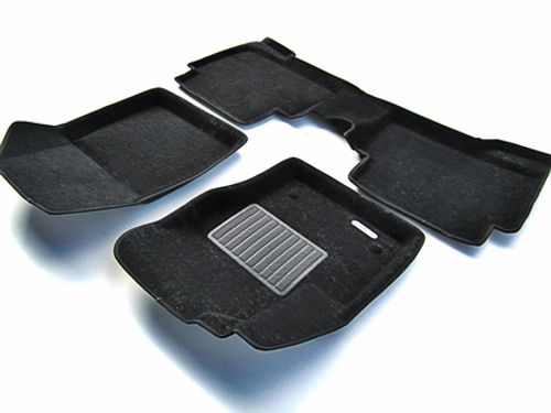 Коврики салона для FORD Kuga (2013-) Euromat 3D Business черные. Арт. EMC3D-002210