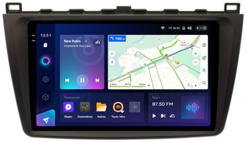 Магнитола для Mazda 6 GH 2007-2012 - Teyes CC3-2K QLed Android 10, Быстрая, SIM-слот, CarPlay