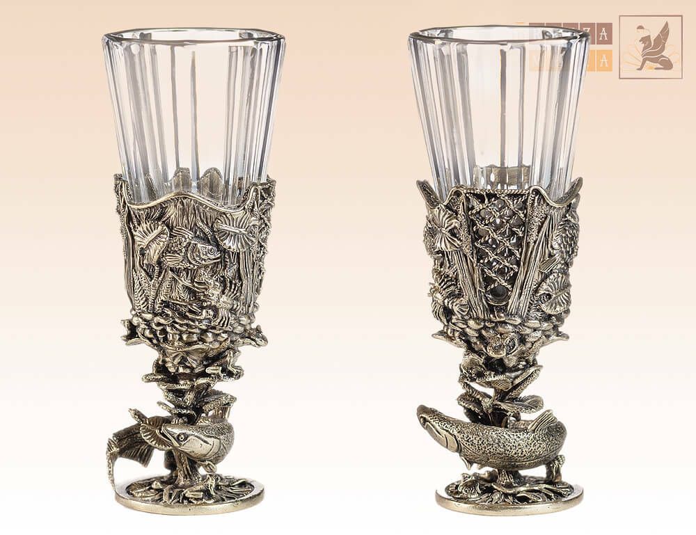 рюмка Русская Рыбалка Судак