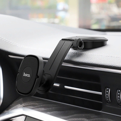 Автомобильный держатель Hoco CA61 Kaile center console magnetic car holder магнитный универсальный на приборную панель Черный