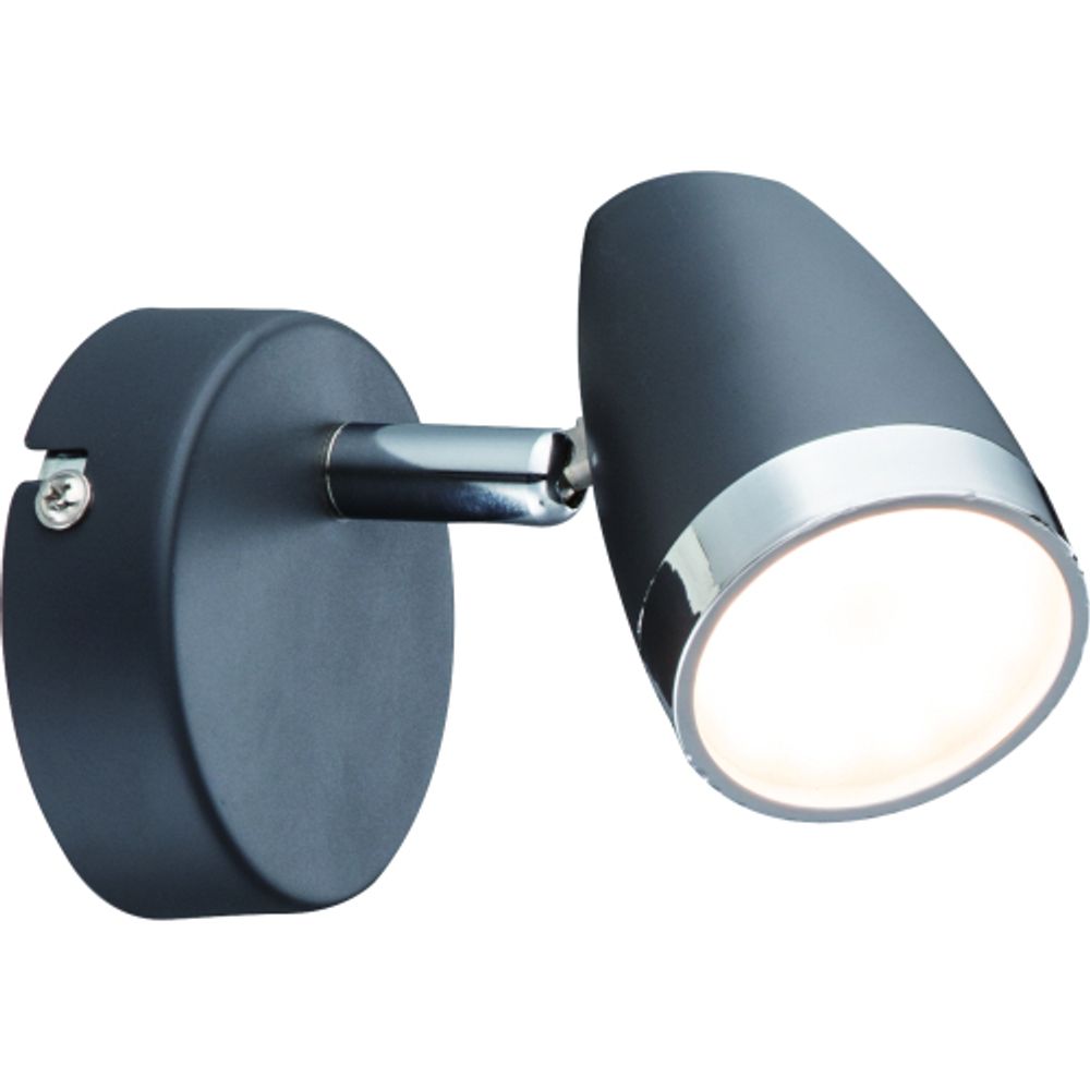 Светильник настенно-потолочный спот Rivoli Joyce 6156-701 светодиодный LED 1 х 4 Вт 3200К поворотный | Интерьерные светодиодные светильники