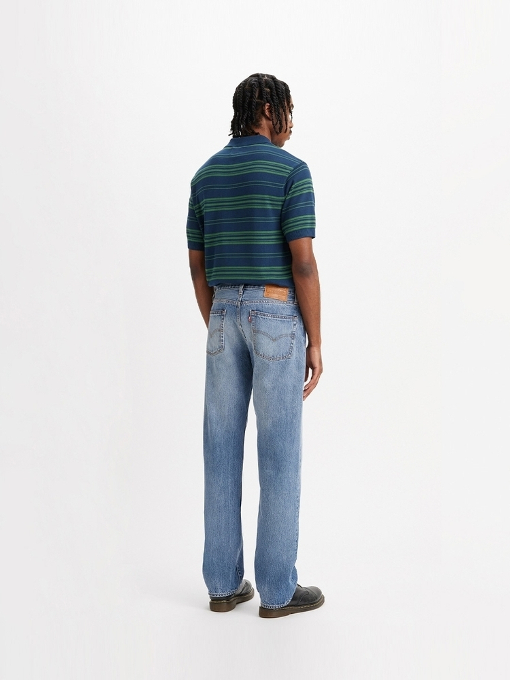 Мужские свободные прямые джинсы Levi's 555 Relaxed Straight 000LO-0004