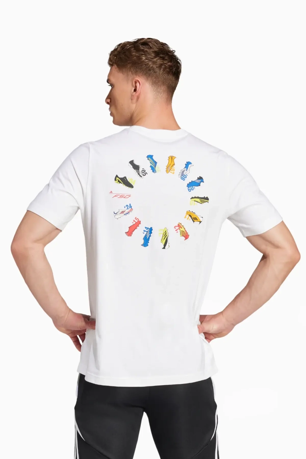 Футболка adidas F50 History Graphic - белый