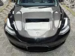 Карбоновый капот для Tesla Model 3 Рестайлинг 2023+ тесла накладка на капот