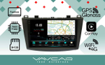 Магнитола для Mazda 3 2009-2013 - Vaycar VA41-0034-2K на Android 13, 8-ядер, 2K QLED, ТОП процессор, CarPlay, 4G SIM-слот