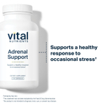 Vital Nutrients, Поддержка надпочечников, 120 капсул
