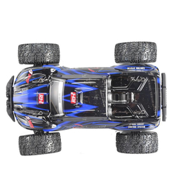 Радиоуправляемый монстр Remo Hobby MMAX Brushless (синий) 4WD 2.4G 1/10 RTR