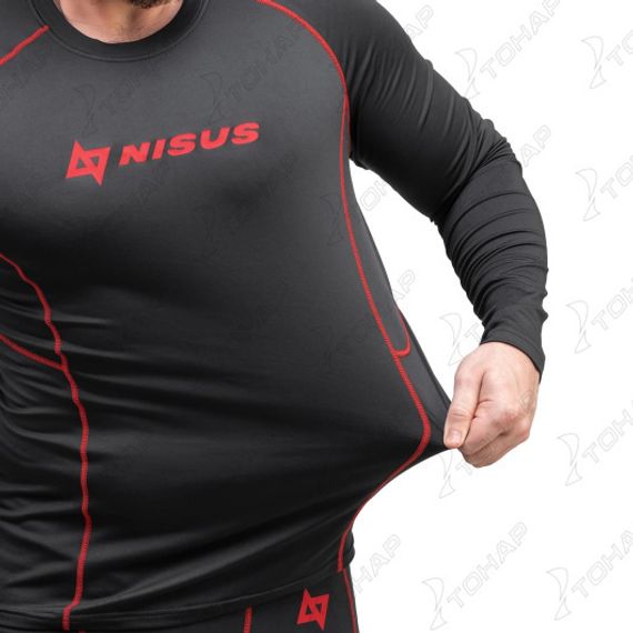 Комплект термобелья мужской Energy цв.черный р.M (46-48) (N-6304-M) NISUS