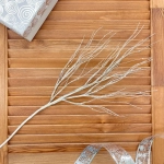 Ветка декоративная «Нежность» 77 см, Белый