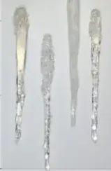 Елочное украшение Сосулька в ассортименте, 180 мм (СС-1)