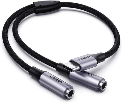 Кабель USB-C - 2*Audio 3.5mm (сплиттер для наушников) UGREEN 30732