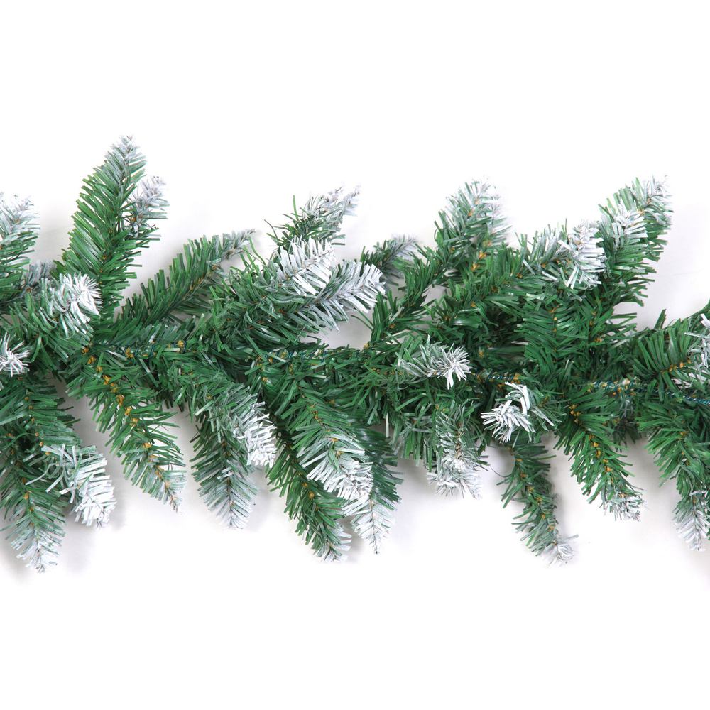 Гирлянда хвойная «Снежные ветви» 2,7 м d=30 см, ПВХ