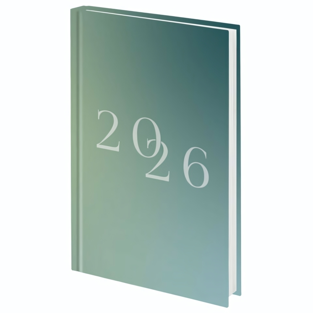 Ежедневник датир. А5 160л. "2026" ламинированная обложка (STAFF)