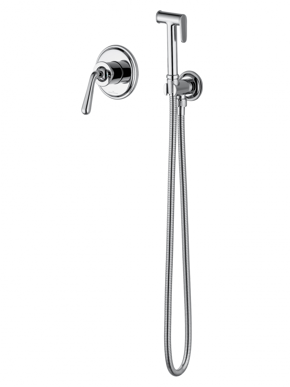 Смеситель с гигиеническим душем встраиваемый WONZON & WOGHAND STEAM, Хром (WW-88849008-CR)