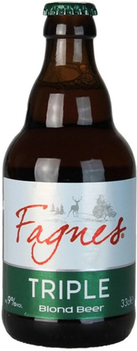 Пиво Брассери де Фань Трипль / Brasserie des Fagnes Triple 0.33 - стекло