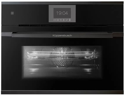Компактный духовой шкаф с микроволнами Kuppersbusch CBM 6550.0 S2 Black Chrome