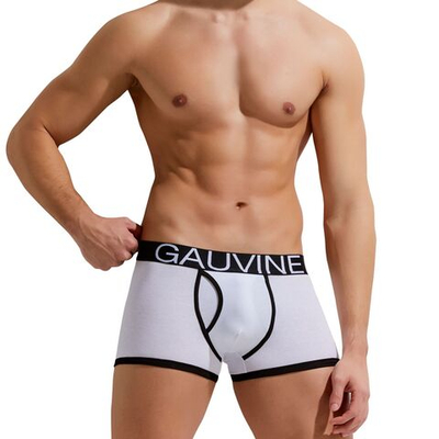 Мужские трусы-боксеры Cotton Sport Trunk (Размер: L) (Цвет: белый)