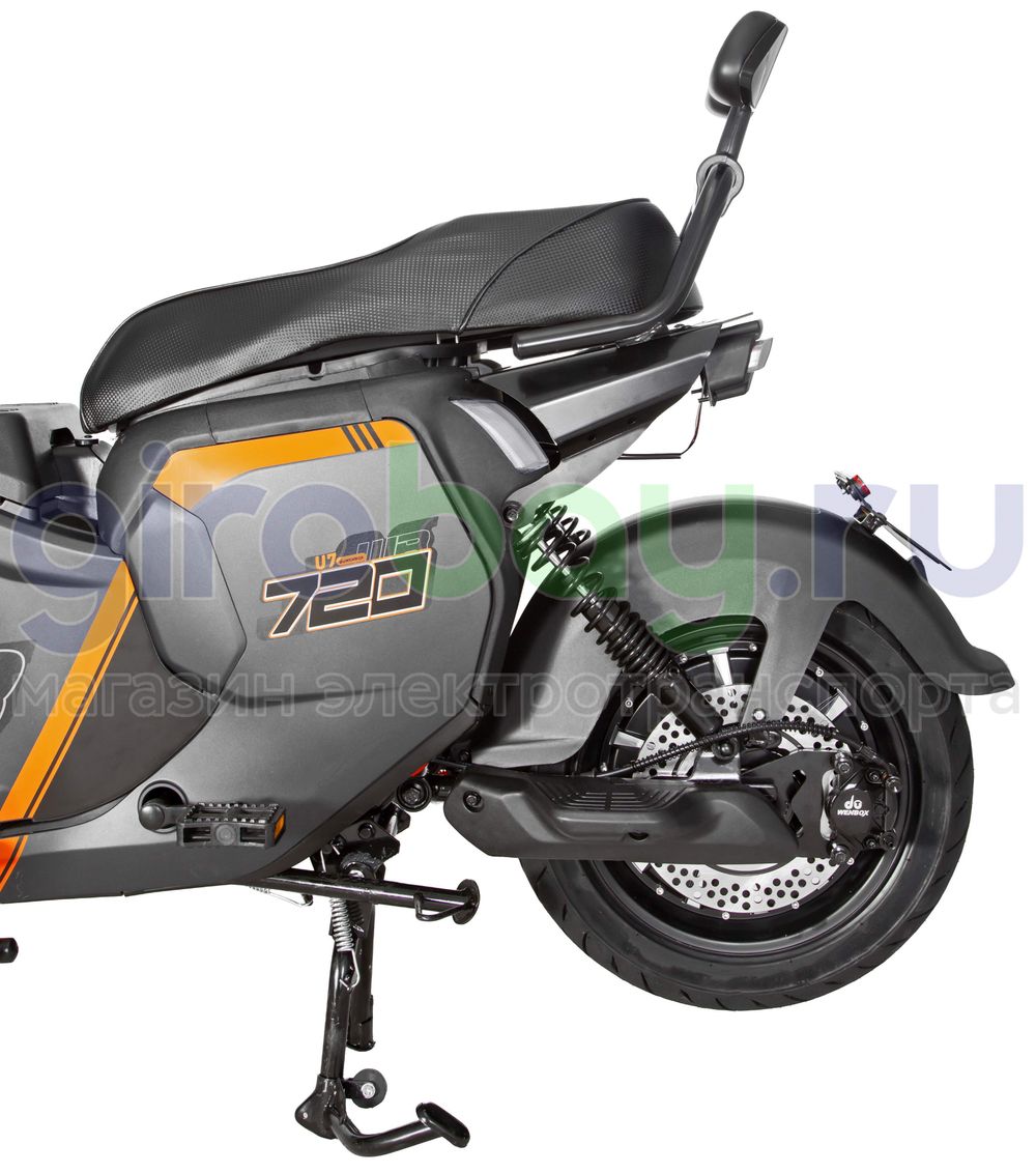 Электроскутер WENBOX U7 1500W (60V/30Ah) - Серый фото №12