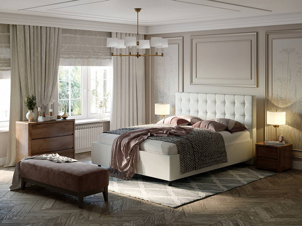 160-200 Кровать Scarlett Gratta 1 Шампань