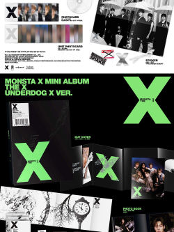 Альбом MONSTA X - THE X 13th Mini Album 4 Version SET