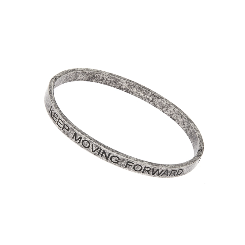 Браслет винтажный Продолжай двигаться вперед