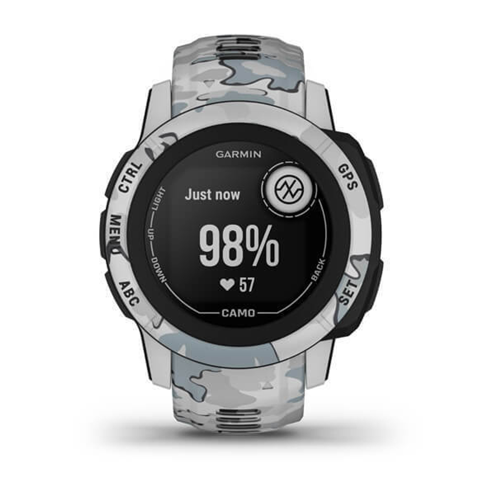Умные часы Garmin Instinct 2S серый камуфляж