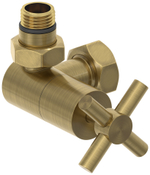 Вентиль Сунержа 3D левый крест (G 1/2" НР х G 3/4" НГ)