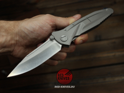 Нож Microtech SOCOM Delta Full Titanium S/E А+++ (новое покрытие рукояти) - рукоять титан MT/SCTI