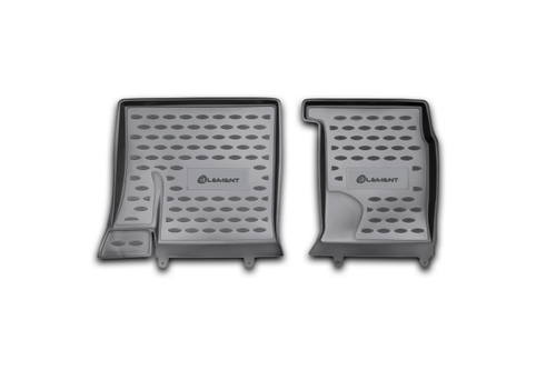 Коврики в салон NISSAN Qashqai +2, 2008-2014 3-й ряд 2 шт. (полиуретан)  AFMNIS10053