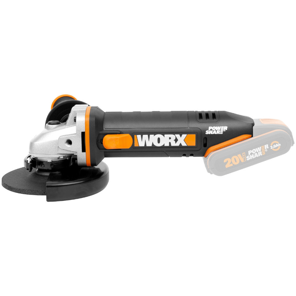 УШМ WORX WX803.9 20V без акк и з/у