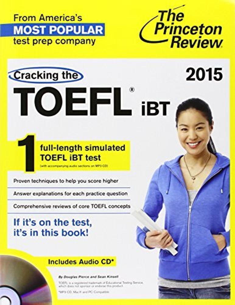 Cracking TOEFL iBT +D, 2015