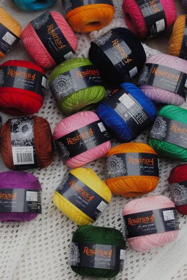 Пряжа ROSARIOS 4 Хлопок мерсеризованный № 12 (100% мерсеризованный хлопок)