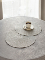 Набор салфеток серв. 2шт LUCKY D36 100%ПЭ серебро