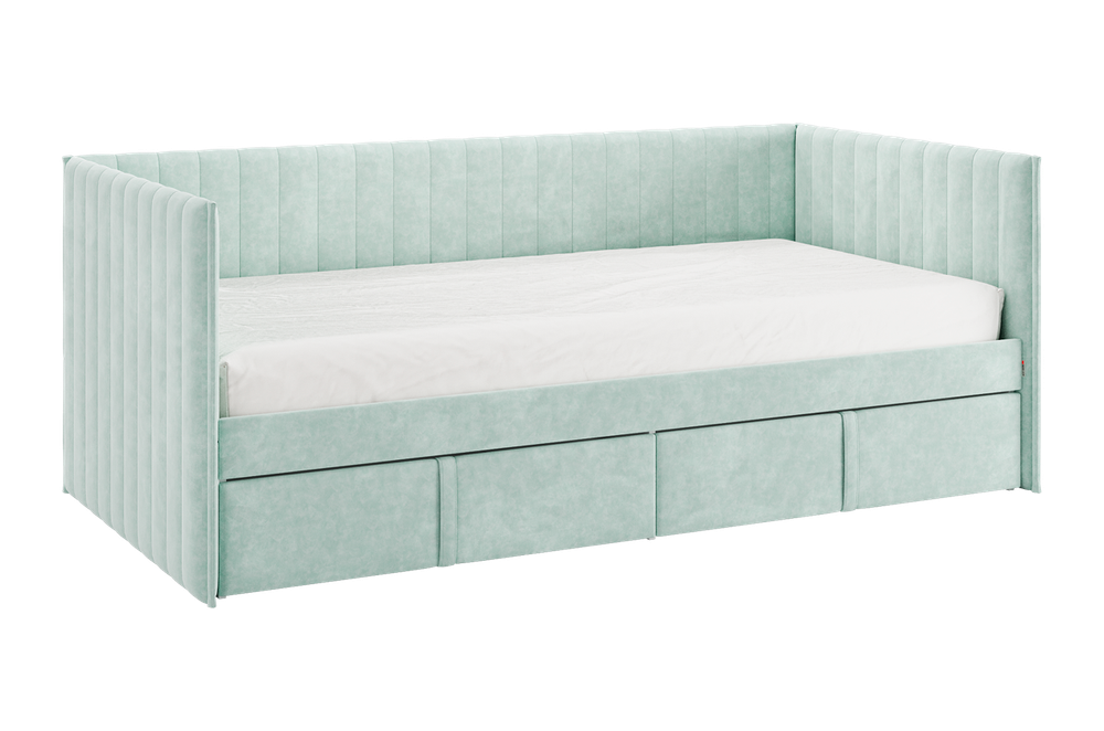 Кровать софа с ящиком Твикс 900*2000 (велюр) МФ Мебельсон, г. Ижевск