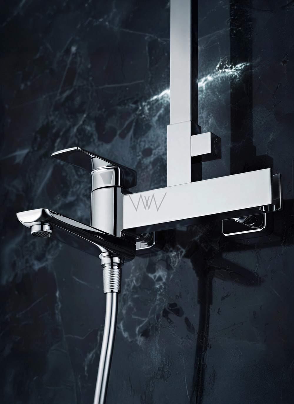 Душевая система WONZON & WOGHAND EDGE, Хром (WW-88739003-CR)