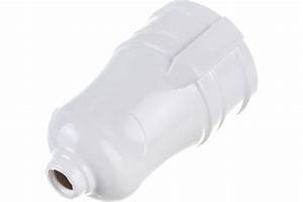 Штепсель б/з 10А белый 250В (SBE-10-S02-w) Smartbuy