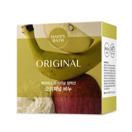 Мыло для лица и тела Happy Bath Original Collection Original Bar Soap, 90г
