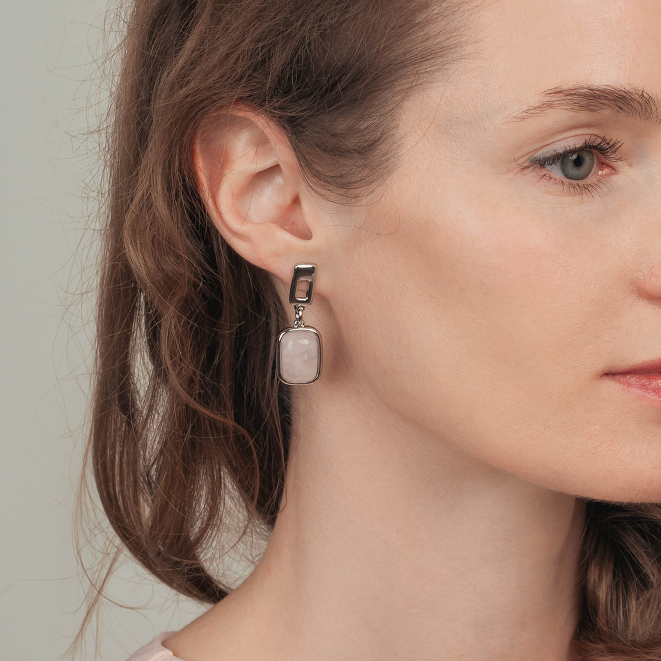 Серьги Possebon Q.Rose A0360.7 S