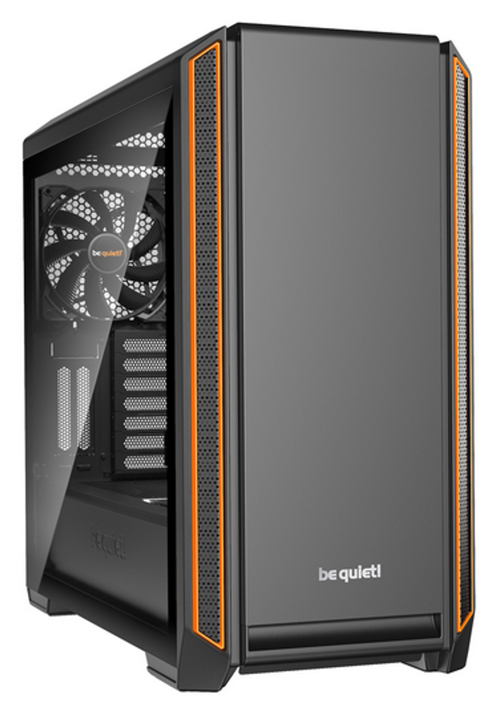 Корпус BeQuiet SILENT BASE 601 Orange window ATX без БП (BGW25)
