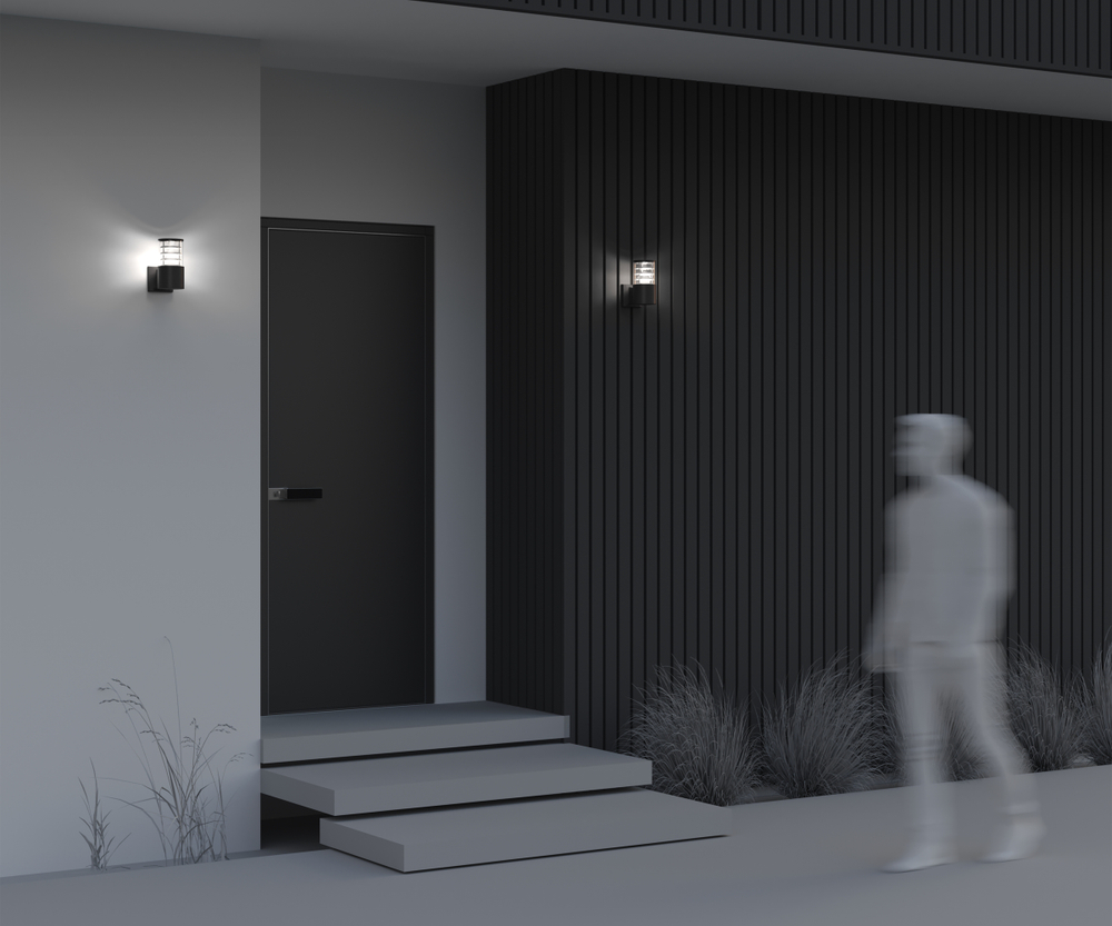 Уличный настенный светильник Outdoor O576WL-01B