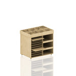 Система хранения для художественного уголка Ода серия СКАНДИК